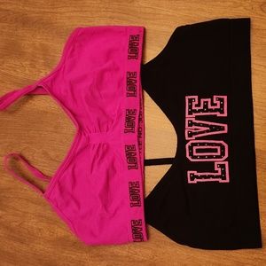 Girls training bras, size S